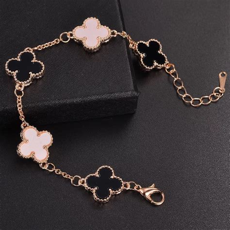 cartier flower bracelet|four leaf clover bracelet cartier.